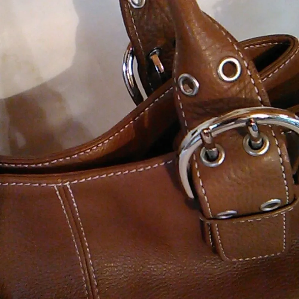 Tignanello Luggage Tan Satchel
